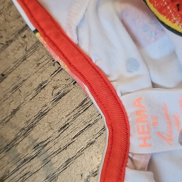 Hem Watermelon Slice Kids Romper 2-3T - Picture 4 of 8